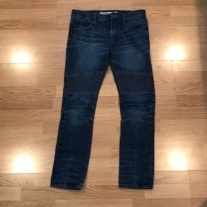 Express Rocco Slim Skinny Moto Jeans 29x32